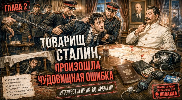 Новинка—2026! Роман про попаданца: "Путешественник во времени"