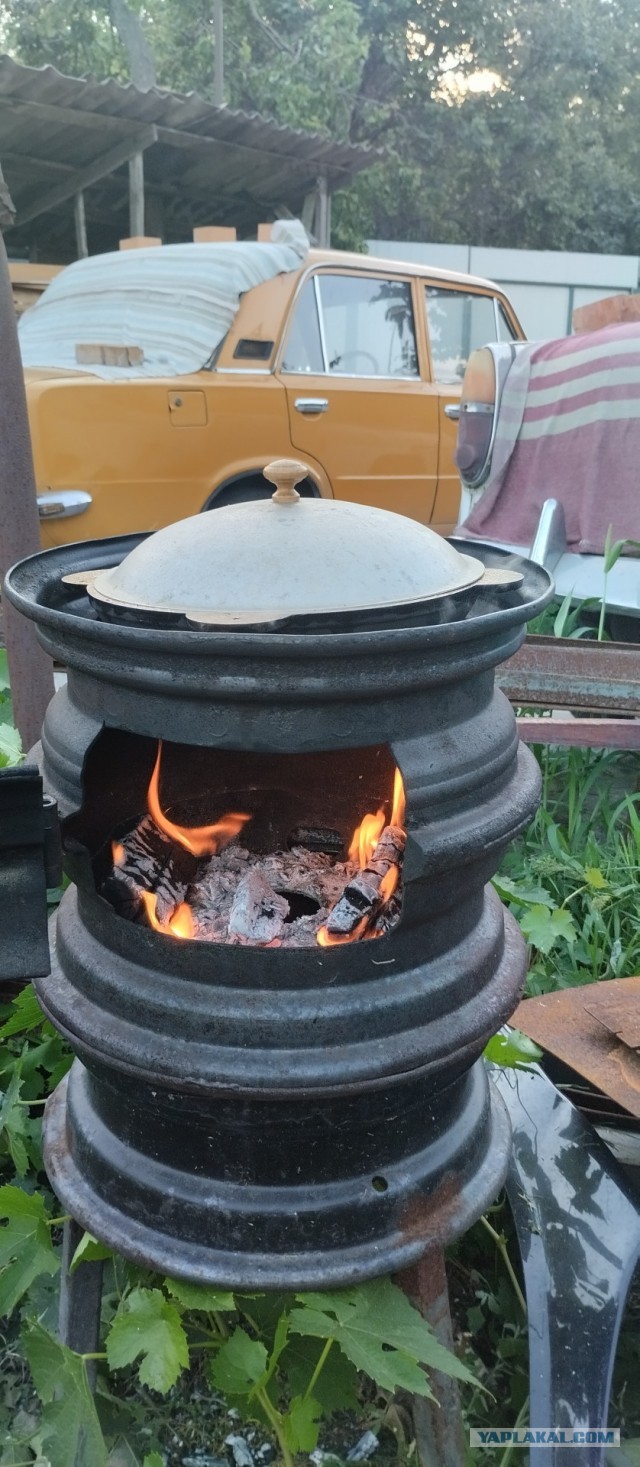 Баллон. Казан. Плов