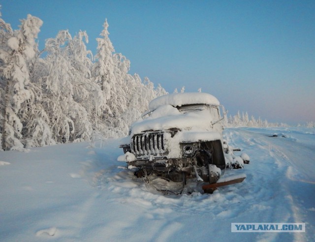 По зимникам на Запорожце
