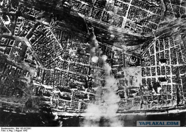 23 августа 1942 массированный налет Люфтваффе