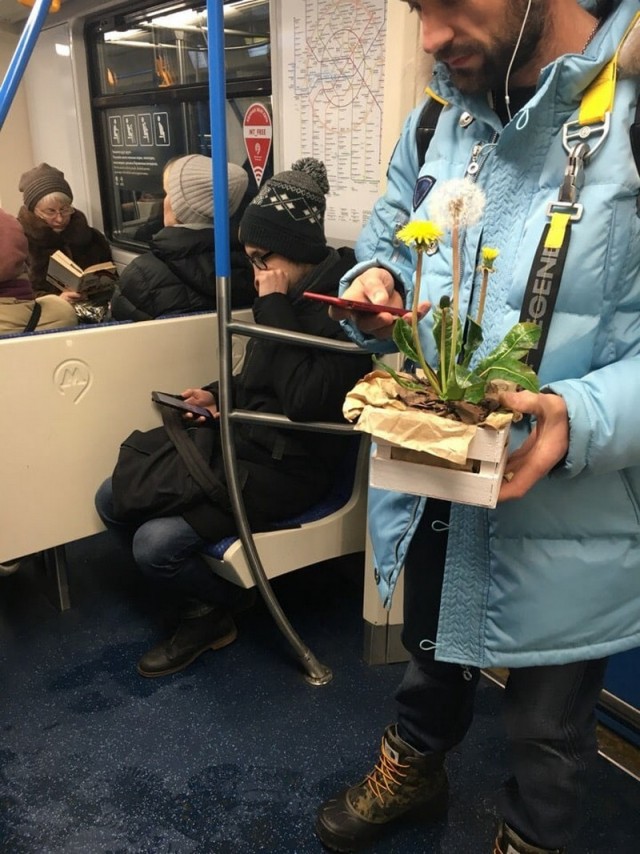 Свежая порция модников из российского метрополитена