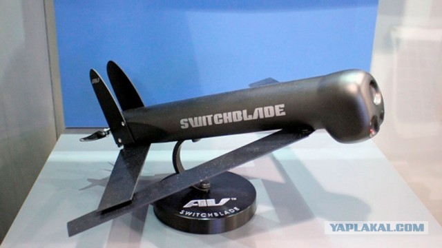 Момент удара БПЛА-камикадзе Switchblade по мирным людям на КПП в Брянской области