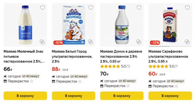 Каталог с продуктами за 2010 год