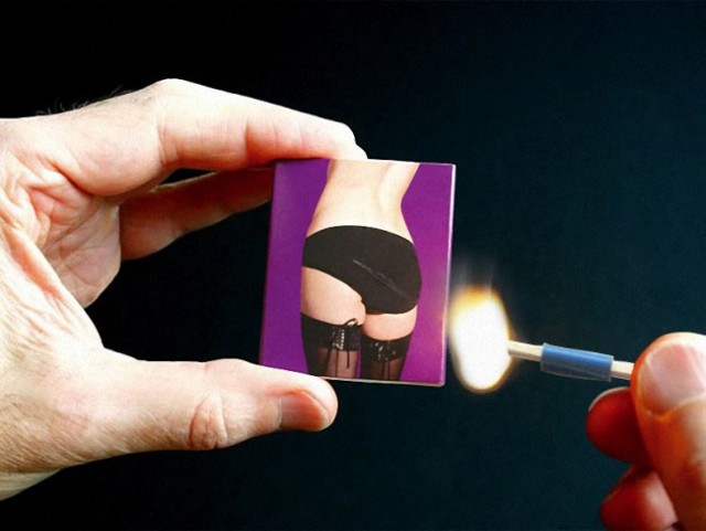 Сломалась любимая спичка…