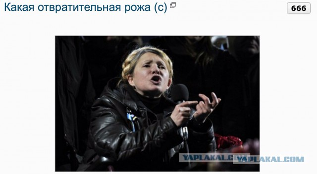 Какая отвратительная рожа (с)