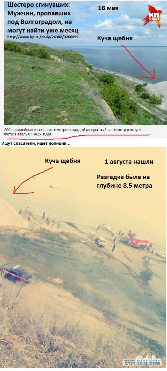 Найдены 6 чловек которые пропали 14 апреля 2015г.