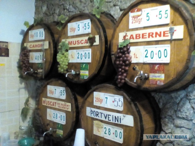 Молдавское вино, цены