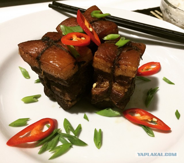 Тушеная свиная грудинка. Dong Po Rou. Китайская кухня.