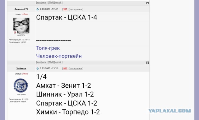 Чемпионат России по футболу 2019-2020. Часть VI