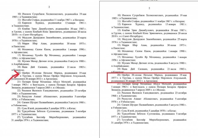 Певица Наталия Орейро получила российское гражданство