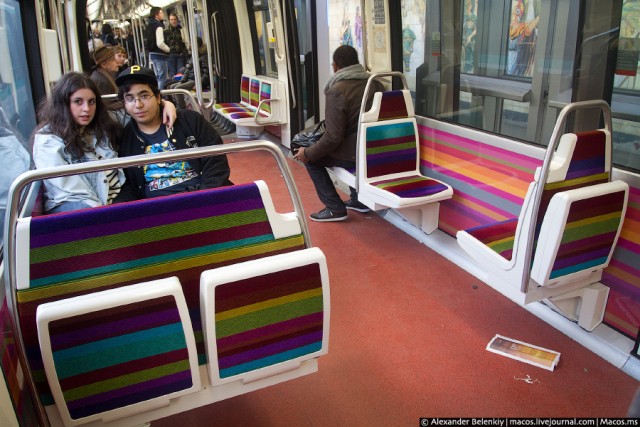 Парижский метрополитен.