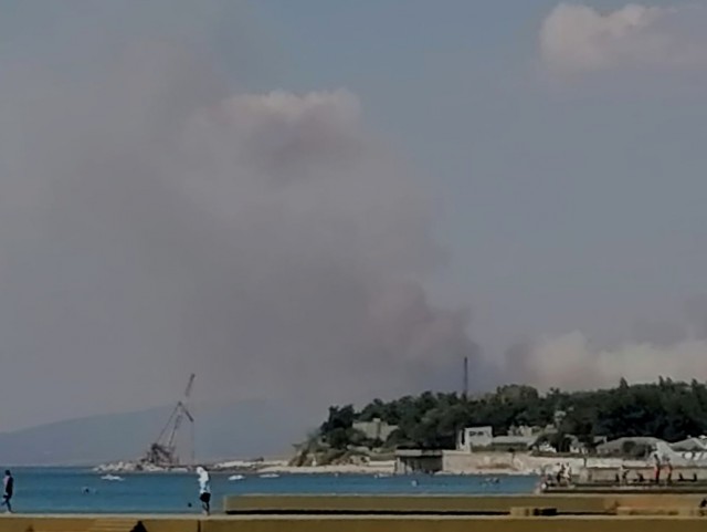 Геленджик горит