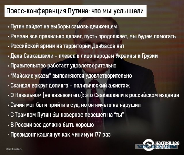 "Русским все равно". Реакция мира на пресс-конференцию Путина
