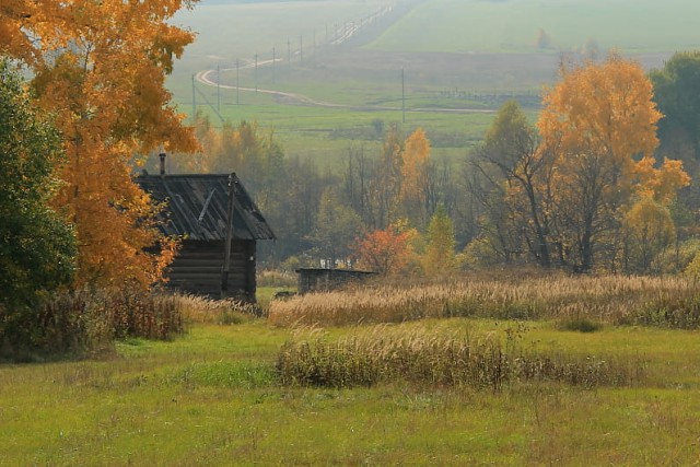 Осень в деревне