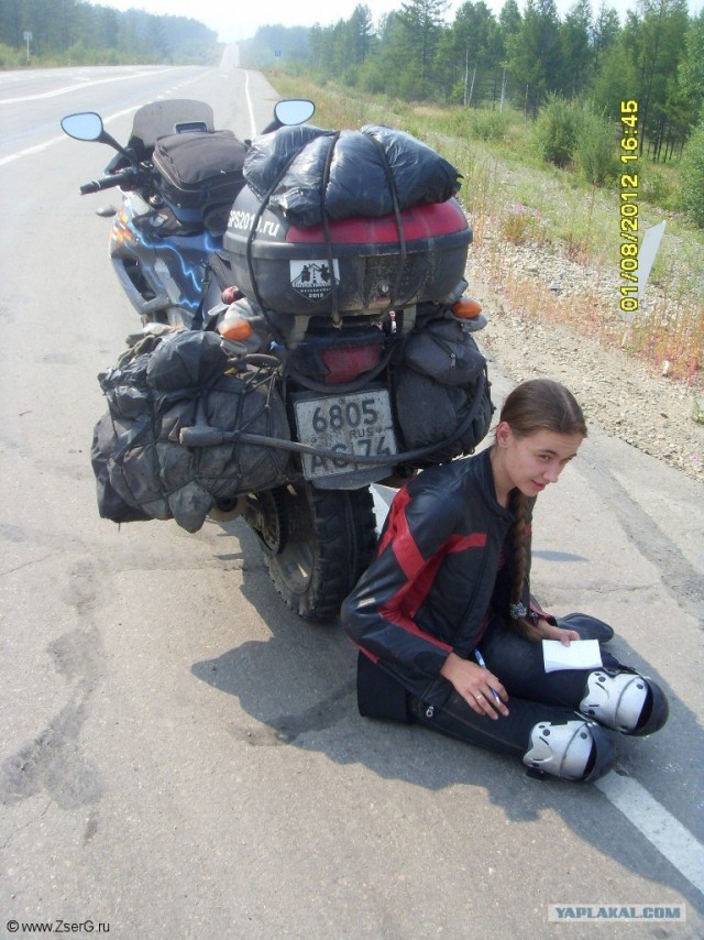 К Тихому Океану на мотоцикле - 2012