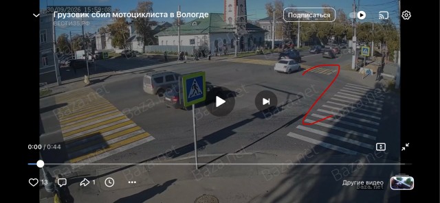 Мотоциклист vs Газелист