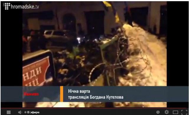Беркут пошел на штурм