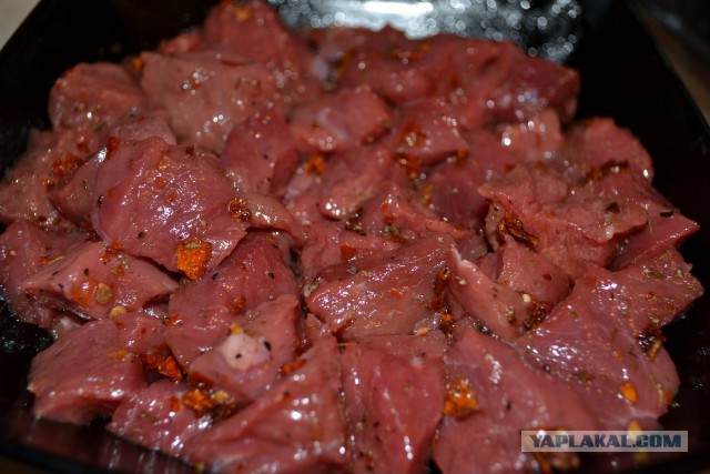 Перловка с мясом и грибами