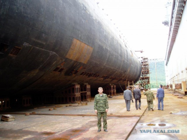 Подлодка в разрезе
