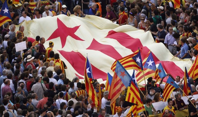 Миллионная демонстрация: Каталония против Испании
