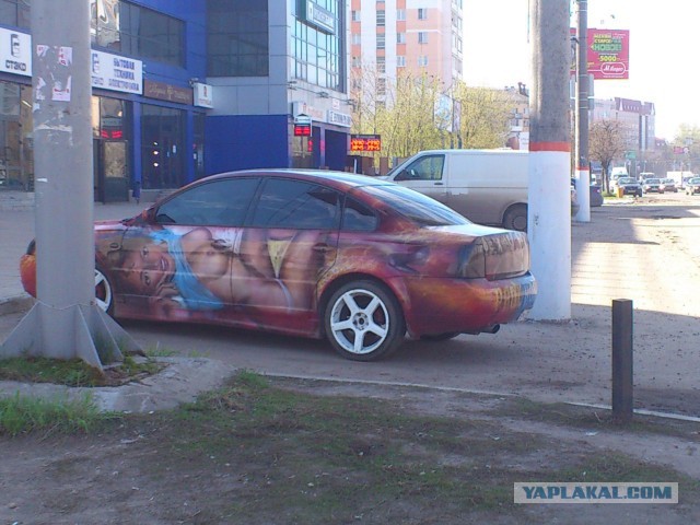 Прикольная  аэрография