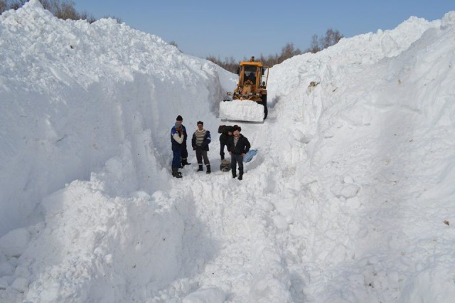 Башкирия. Прорыв снежной блокады