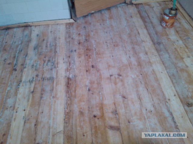 Как я пол на кухне обновил