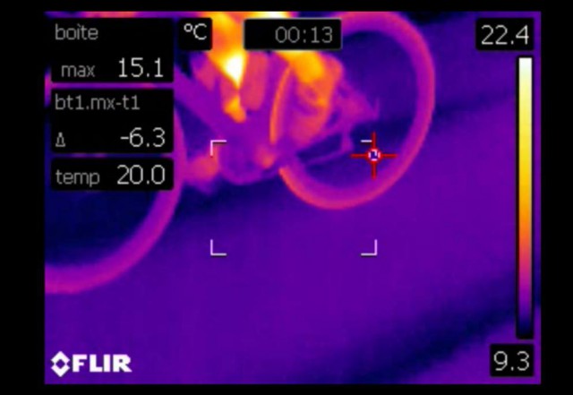 Теплосъёмка разоблачила велогонщиков со скрытыми электромоторами