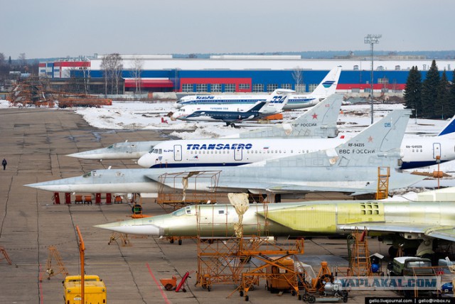 Производство самолётов Ту-160, Ту-22 и Ту-214. КАЗ им. Горбунова
