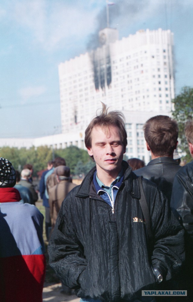 Ретро. Фотографии Москвы 1993 года