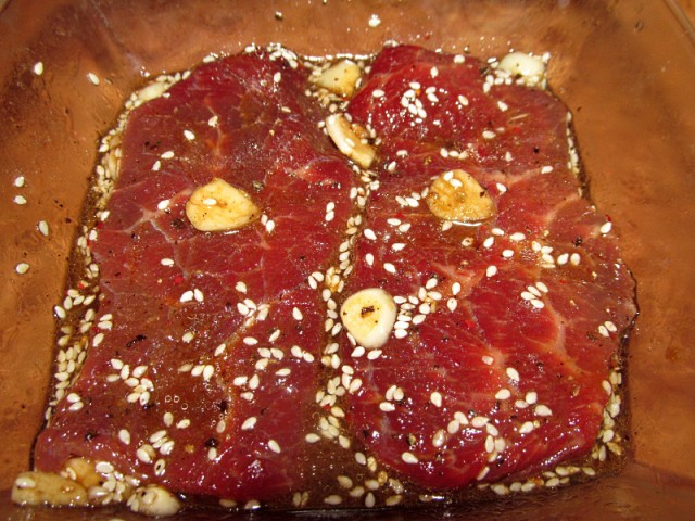 Стейк по-китайски. Азиатская кухня