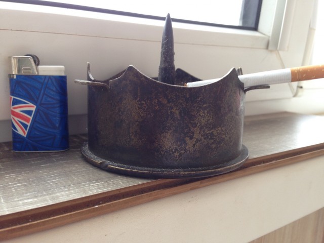Белгородец нашел во дворе немецкую зенитную пушку
