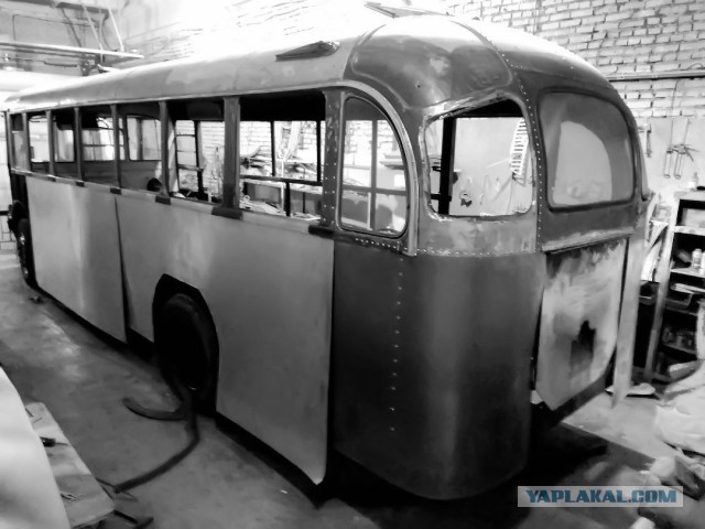 В Сибири восстановили редчайший автобус ЗИЛ