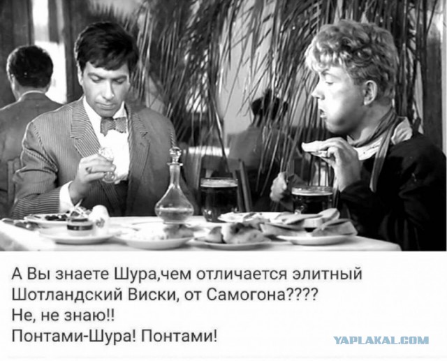Скажи мне что ты пьёшь и я скажу кто ты