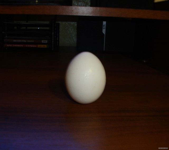 Как поставить сырое яйцо на кончик