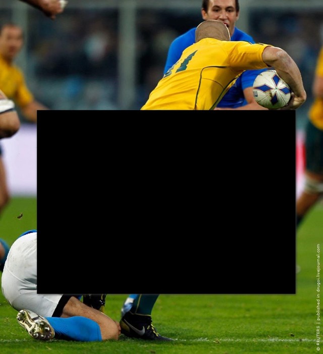 Жестокость регби - все средства хороши!