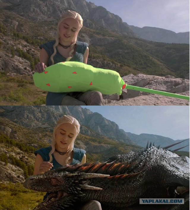 20 сцен из фильмов до и после спецэффектов