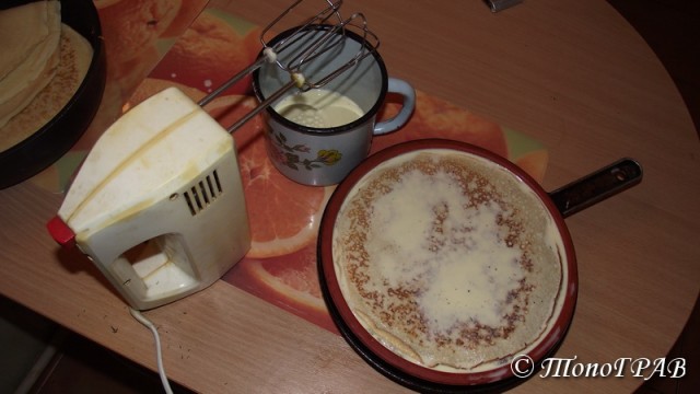 Наполеон масленичный