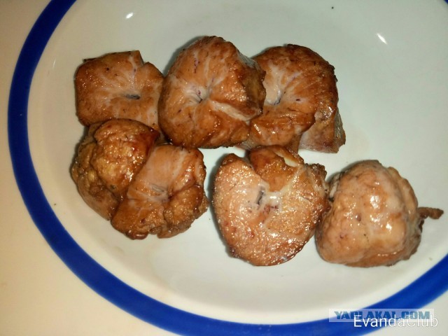 Бычьи яйцы. Гриль.