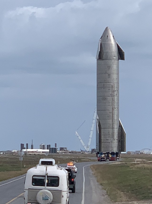 Запуск SpaceX Starship SN8 - трансляция