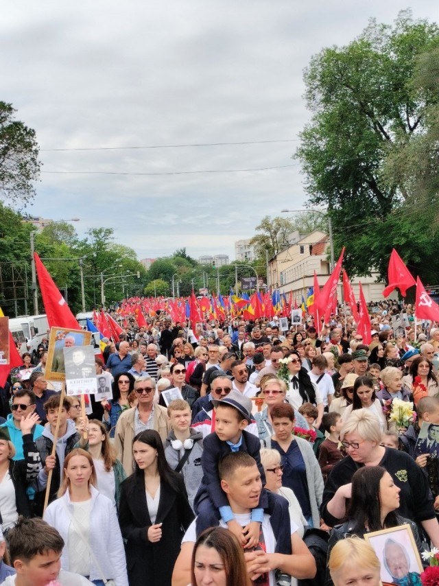 День Победы в Кишинёве