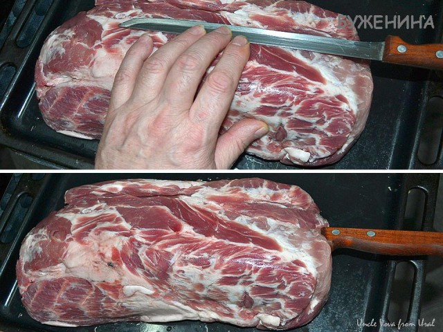 Каждому мужику по большому куску мяса!