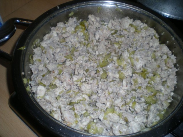 Цыпленок фаршированный - новогодняя закуска!
