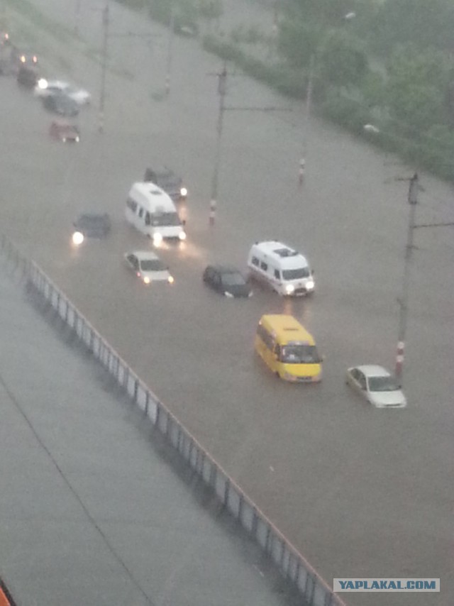 Ульяновск уходит под воду