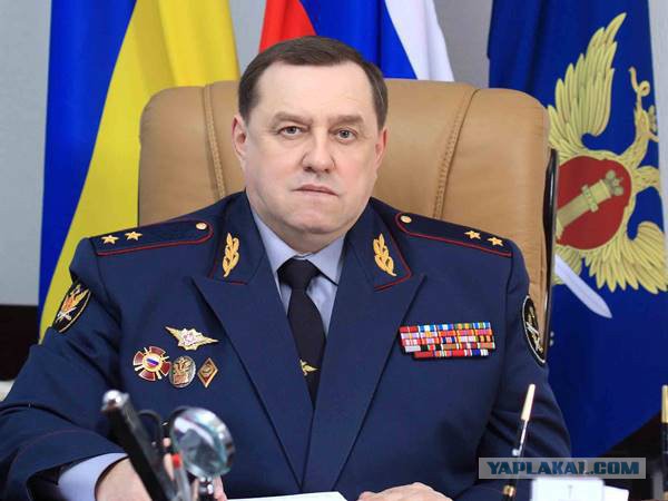 Уволен начальник ГУФСИН по Ростовской области дядя Серёжа.