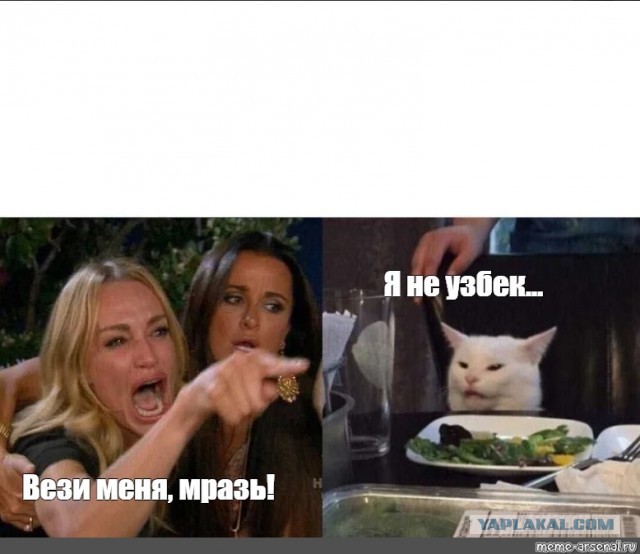 "Отвези меня, мразь!"