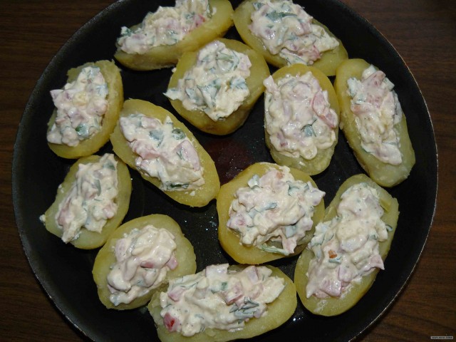 Картошки с начинкой