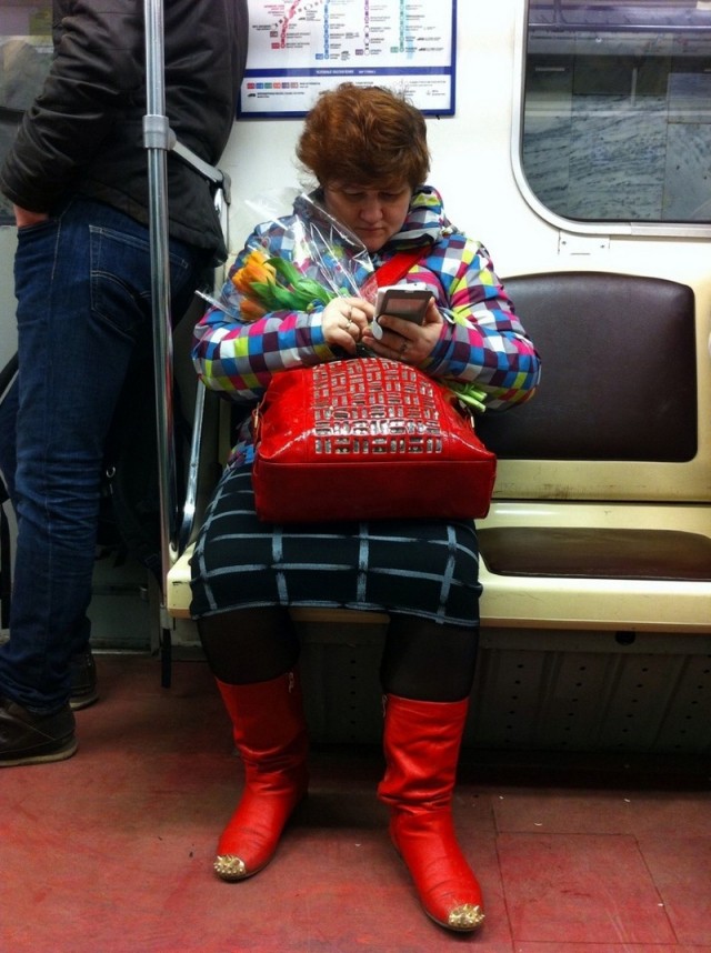 Модники из нашего метрополитена