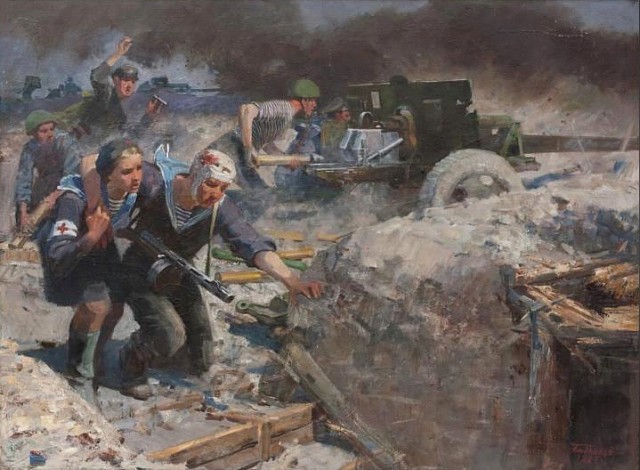 Великая Отечественная война в живописи