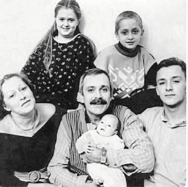 Семейные фотографии советских артистов